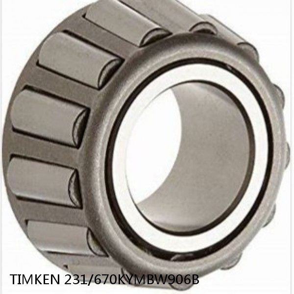 231/670KYMBW906B TIMKEN Tapered Roller Bearings Tapered Single Imperial