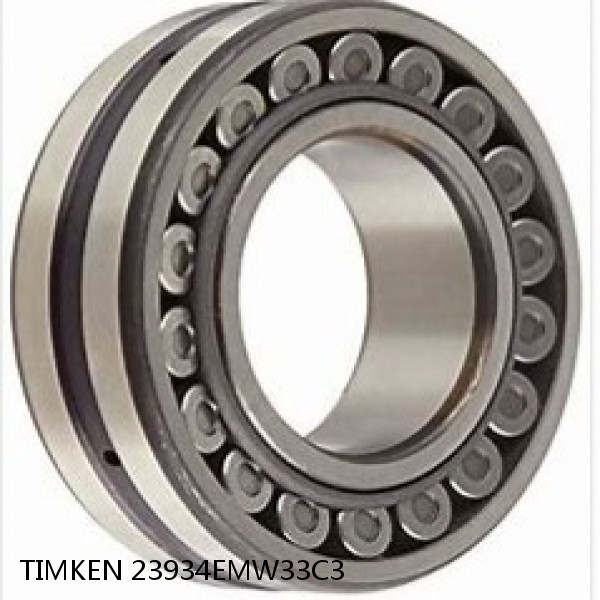 23934EMW33C3 TIMKEN Spherical Roller Bearings Steel Cage