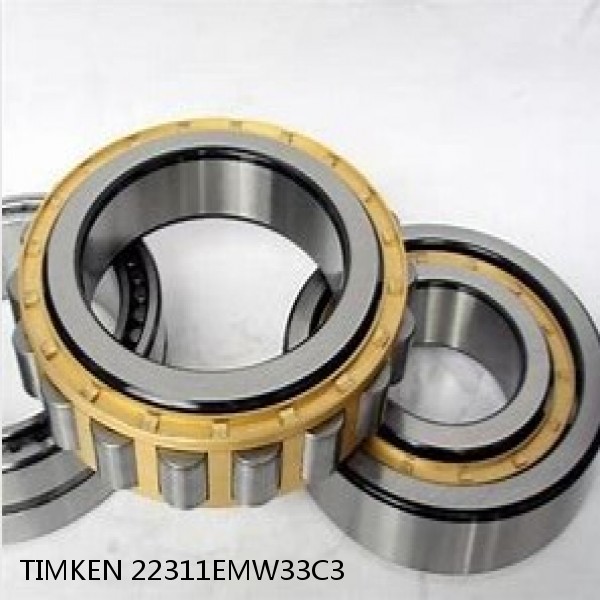 22311EMW33C3 TIMKEN Cylindrical Roller Radial Bearings