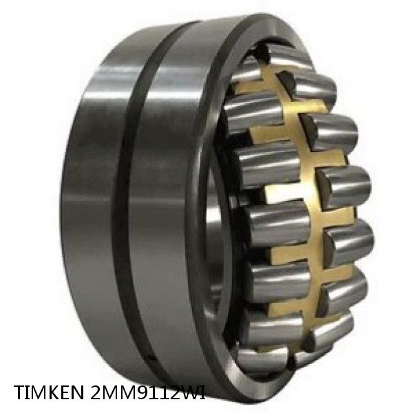 2MM9112WI TIMKEN Spherical Roller Bearings Brass Cage