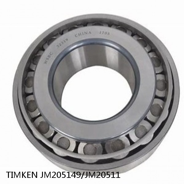 JM205149/JM20511 TIMKEN Tapered Roller Bearings Tapered Single Metric #1 small image