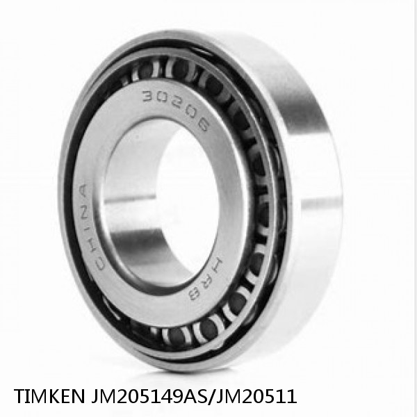 JM205149AS/JM20511 TIMKEN Tapered Roller Bearings Tapered Single Metric #1 small image
