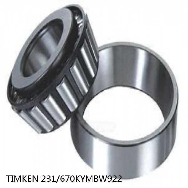 231/670KYMBW922 TIMKEN Tapered Roller Bearings Tapered Single Imperial #1 image