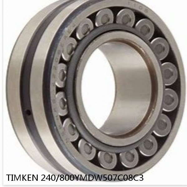 240/800YMDW507C08C3 TIMKEN Spherical Roller Bearings Steel Cage #1 image