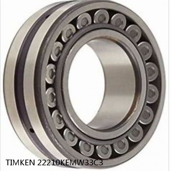 22210KEMW33C3 TIMKEN Spherical Roller Bearings Steel Cage #1 image