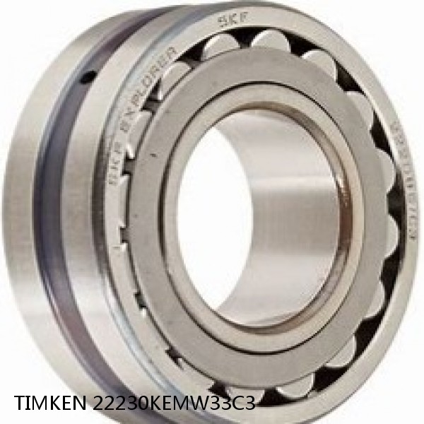 22230KEMW33C3 TIMKEN Spherical Roller Bearings Steel Cage #1 image