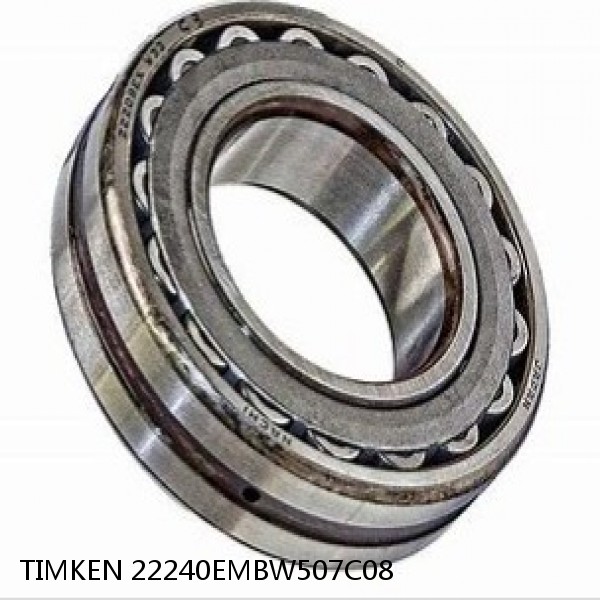 22240EMBW507C08 TIMKEN Spherical Roller Bearings Steel Cage #1 image