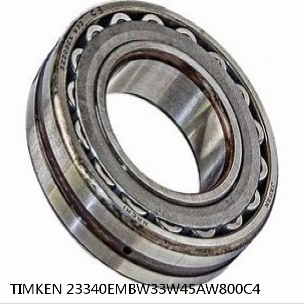 23340EMBW33W45AW800C4 TIMKEN Spherical Roller Bearings Steel Cage #1 image